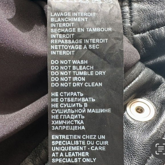 THE KOOPLES Paris Lambskin Shorts. Size: 1 🖤 - Picture 10 of 16